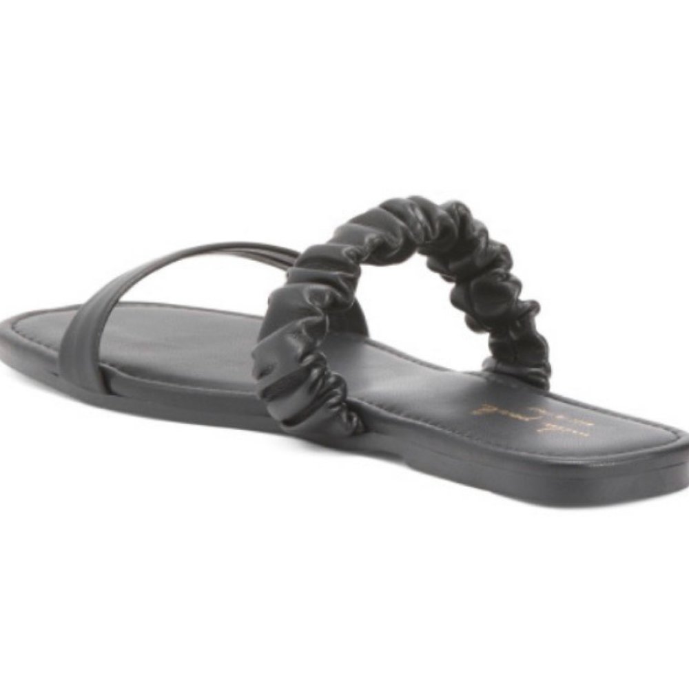 MILA PAOLI Made In Italy Two Band Sandals